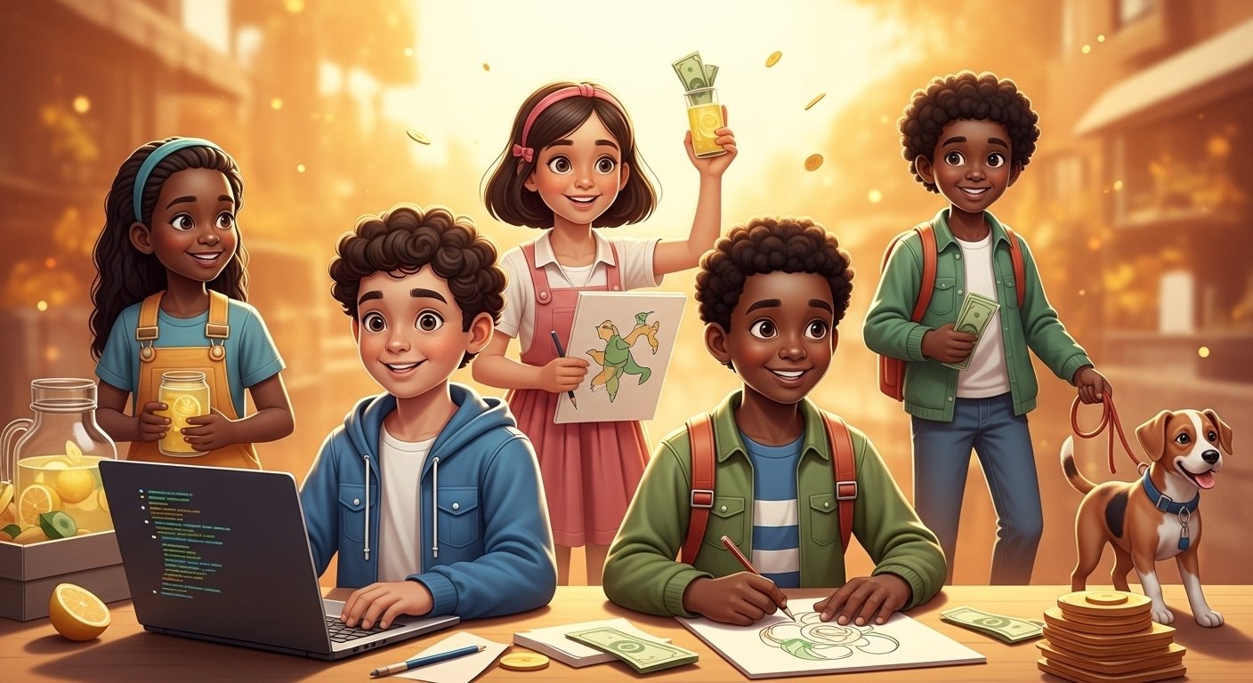 Smart and Fun Ways for Kids to Make Money in 2025: Build Confidence, Independence, and Income